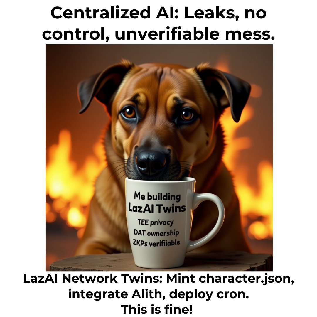 Uty_bby's tweet image. Devs, why stress when @LazAINetwork makes twins easy? 

Build, query, own!  

 #Web3Dev #DigitalTwin