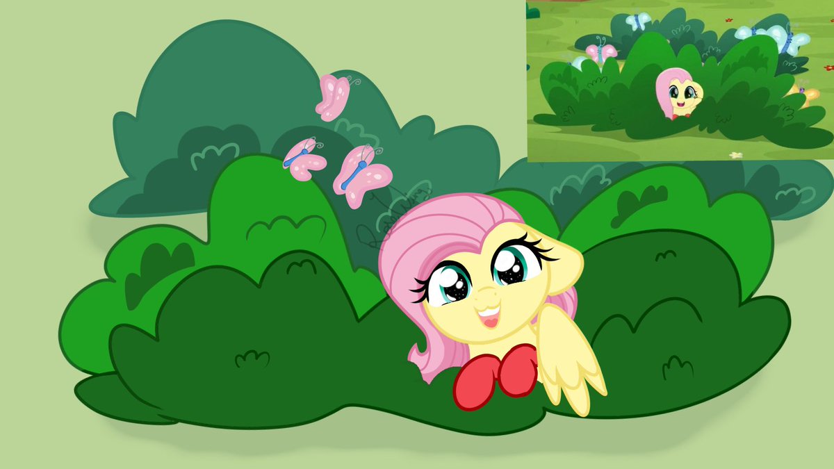 A quick screen redraw for <a href="/BoozePony/">Golden Wattle</a> !

#mlptwt #Fluttershy #mlpfim #mlpfanart #mlpart