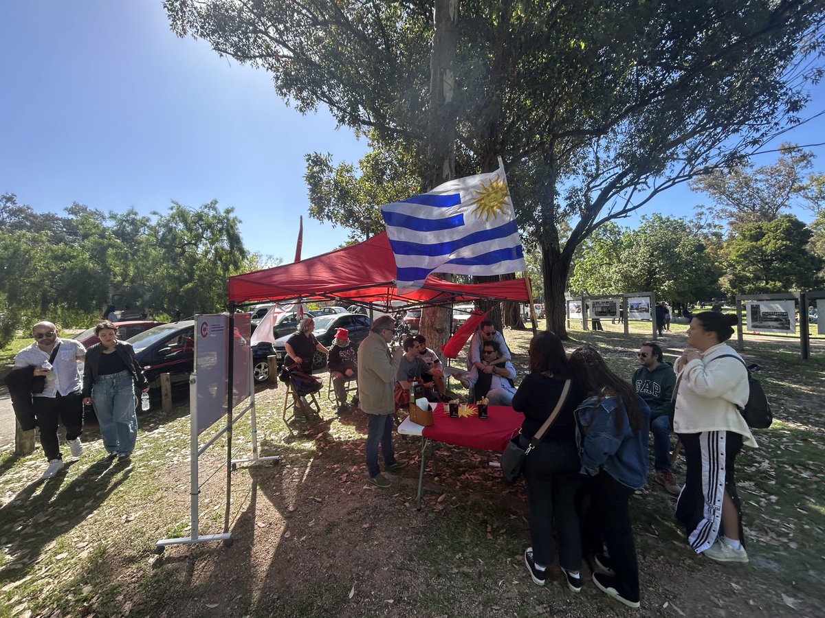 Compartimos una gran mateada en la Montevideo POP UP, intercambiando ideas y fortaleciendo el compromiso de construir juntos un mejor Municipio E 🚩🌞
