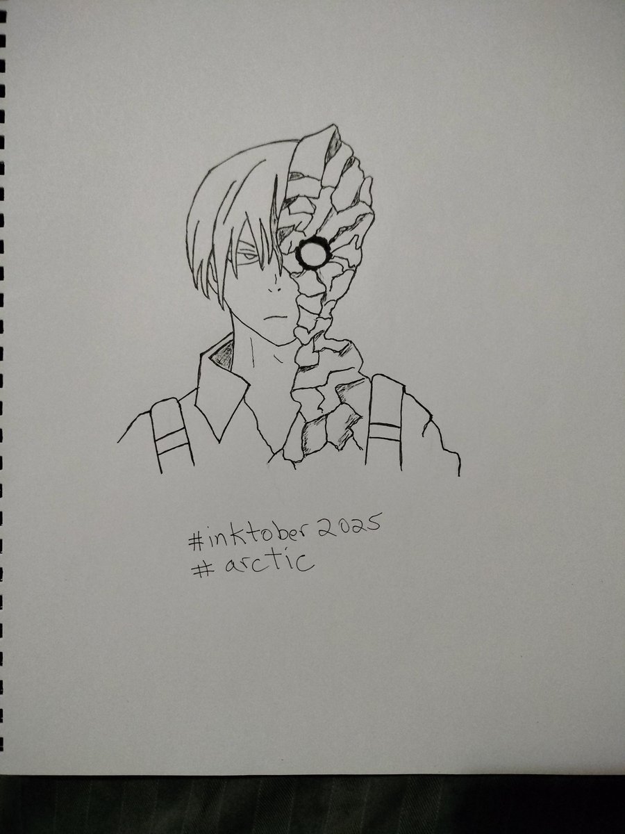 MillieNan's tweet photo. #inktober2025 #arctic https://t.co/4RS1nU4Lbd