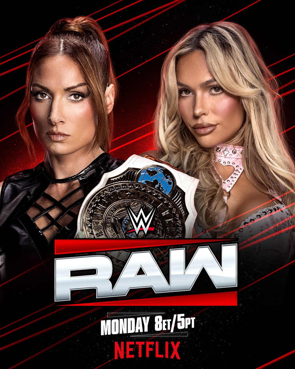 WWE (@wwe) on Twitter photo Tomorrow on #WWERaw, <a href="/BeckyLynchWWE/">Rebecca Quin</a> defends her Women's Intercontinental Championship against <a href="/maxxinedupri/">MAXXINE DUPRI</a>! π
π SACRAMENTO
ποΈ bit.ly/4qkuNrM
βΆοΈ netflix.com/wweraw Tomorrow on #WWERaw, <a href="/BeckyLynchWWE/">Rebecca Quin</a> defends her Women's Intercontinental Championship against <a href="/maxxinedupri/">MAXXINE DUPRI</a>! π
π SACRAMENTO
ποΈ bit.ly/4qkuNrM
βΆοΈ netflix.com/wweraw