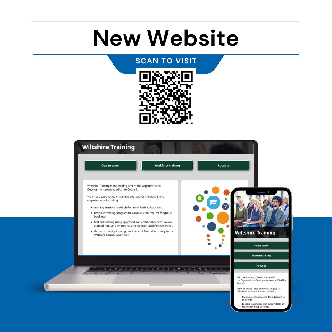 New site. New skills. New you.

Our brand new training website is now live!

👉 Visit us now:  orlo.uk/pLhmJ

#WiltsTrianing #Skills# Courses