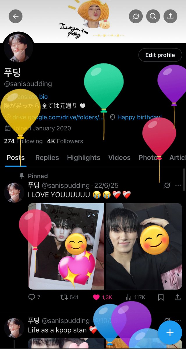 sanispudding's tweet image. 🎂💘