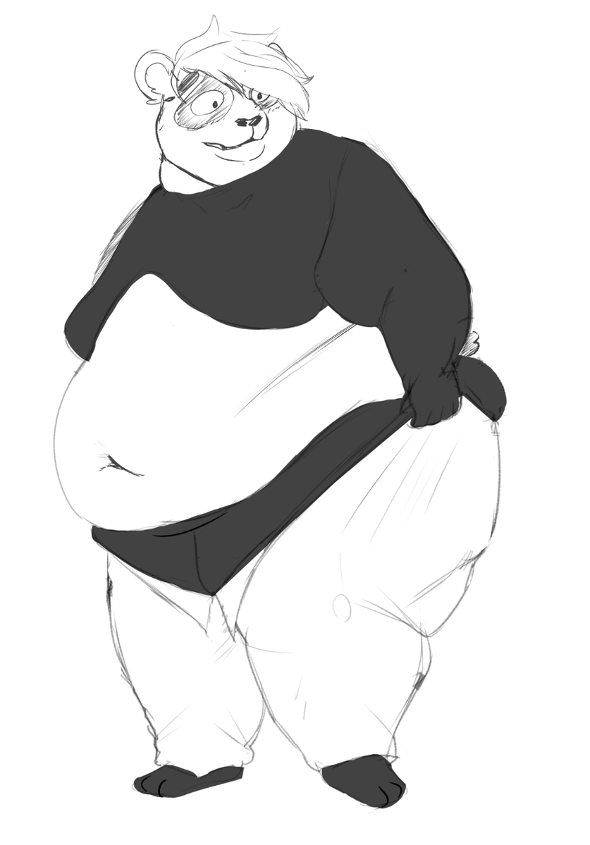 velvadeer.bsky.social (@velvadeer) on Twitter photo Commission for <a href="/Fattpanda_/">chris</a>  really struggling with those pants Commission for <a href="/Fattpanda_/">chris</a>  really struggling with those pants