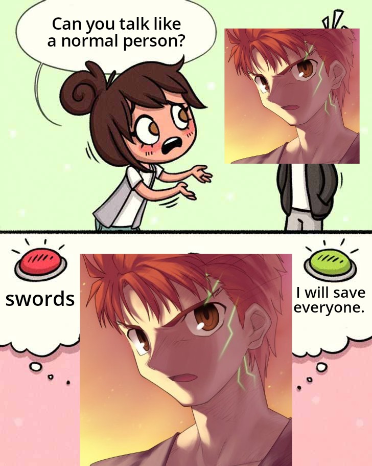 It's officially #ShirouDay for me now!