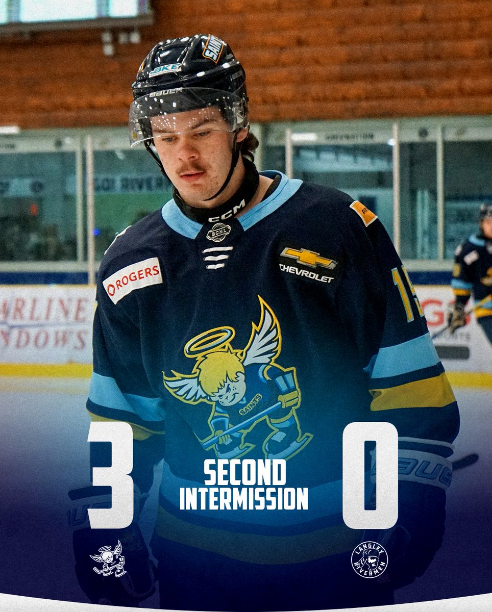 Heading into the 3rd period with a 3-0 advantage!

#BCHL