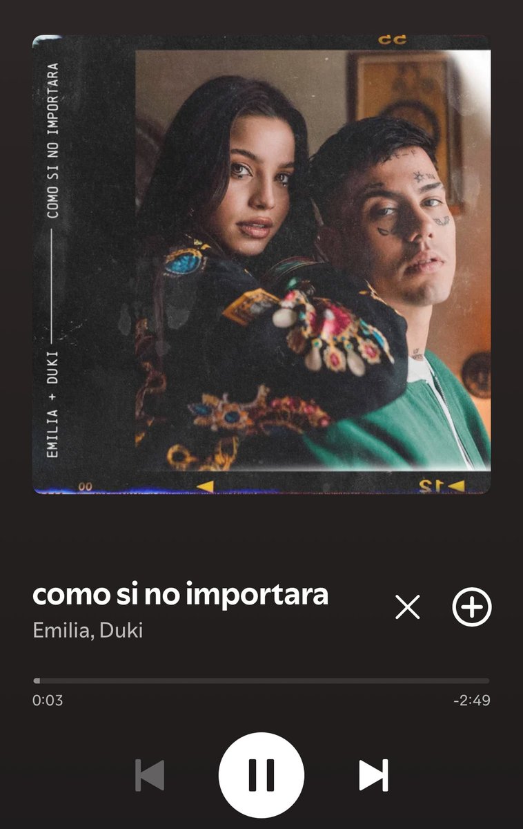 martinaasitgess's tweet photo. GUILLE y CLAUDIA se parecen mucho a DUKI y EMILIA👀
lo maravilloso q sería un dueto interpretando “Como si no importara”
además les pega muchísimo a sus voces, creo q ya va siendo hora😌🫐
POR FAVOR para la GALA 6 @tinetr @NoemiGaleraN @OT_Oficial #OTDirecto20O #OTDirecto19O https://t.co/ikCqTXMoYQ