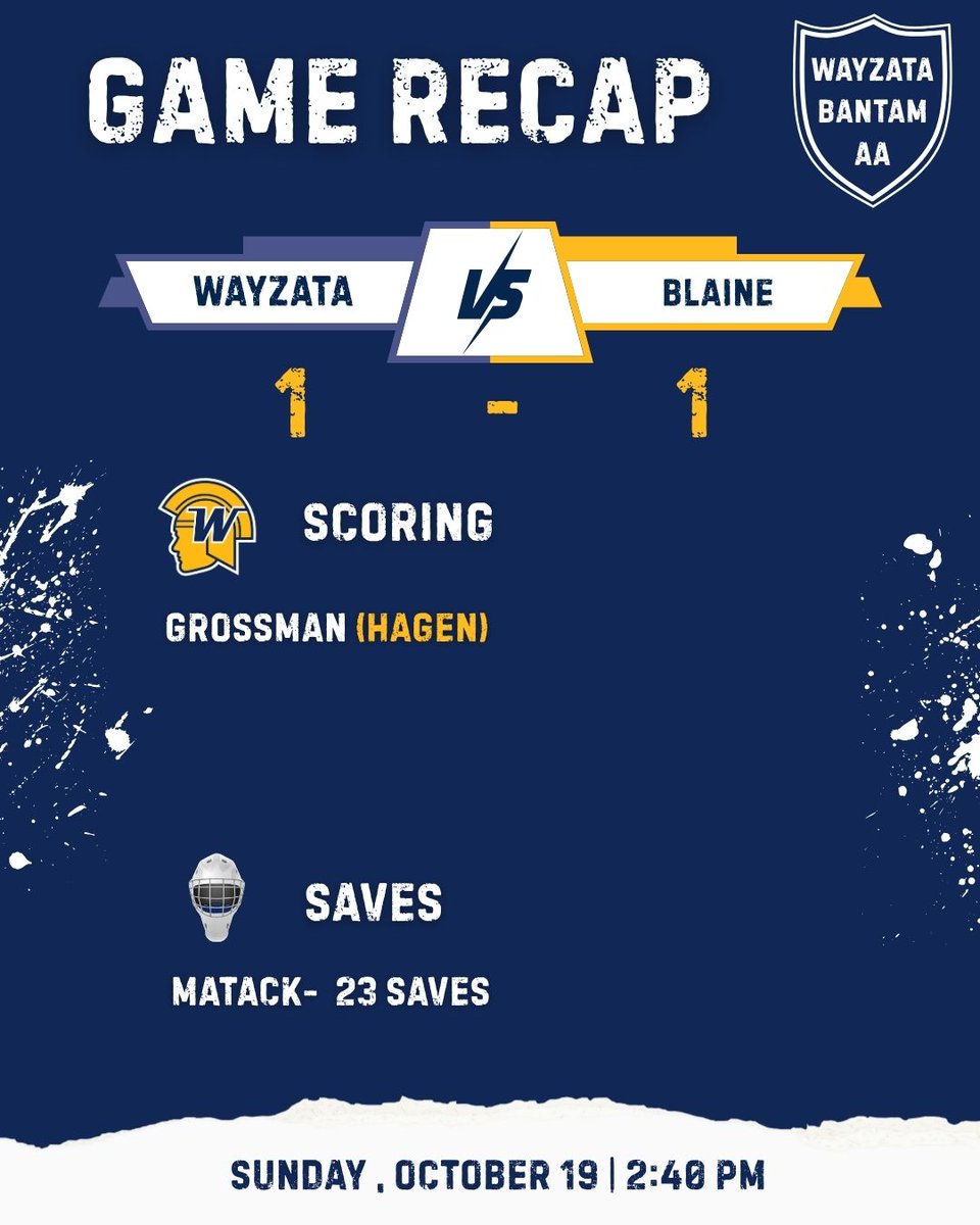 Wayzata Bantam AA tweet media