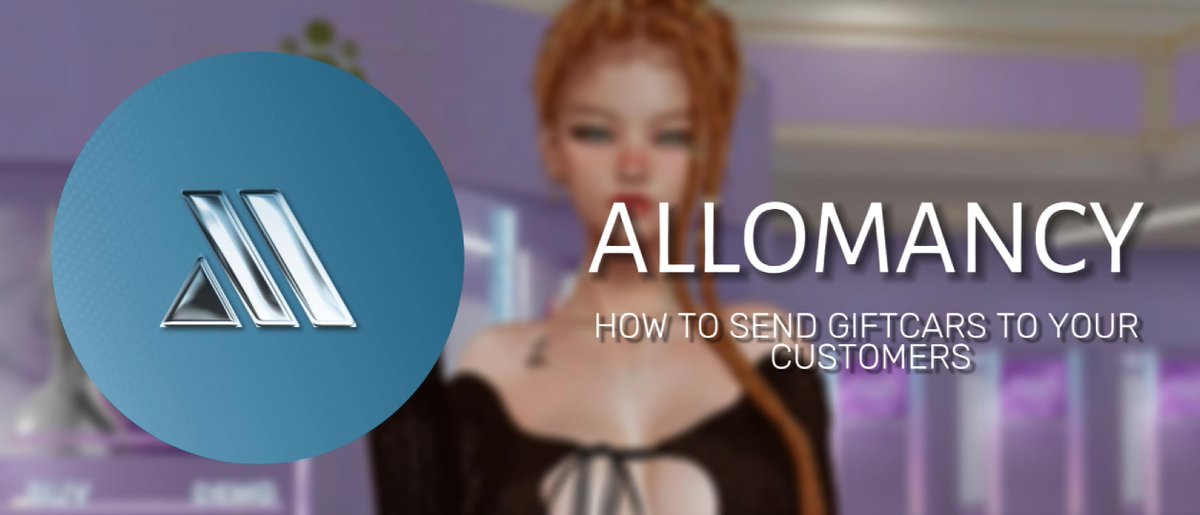 AllomancySystem's tweet image. Hey guys! Welcome to the Allomancy System website!

In this tutorial, you will learn how to send gift cards to your customers and friends to purchase from your store.
It is possible to hold prize draws with credits for your customers📲

Curious how it works? 🎥
Watch the tutorial…