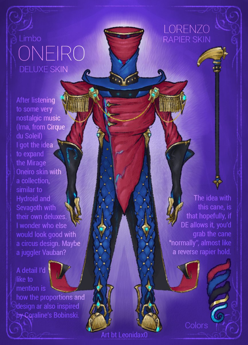 Limbo Oneiro - Deluxe skin
Back to drawing some Warframe!
#Tennocreate #Warframe #Warframefanart
