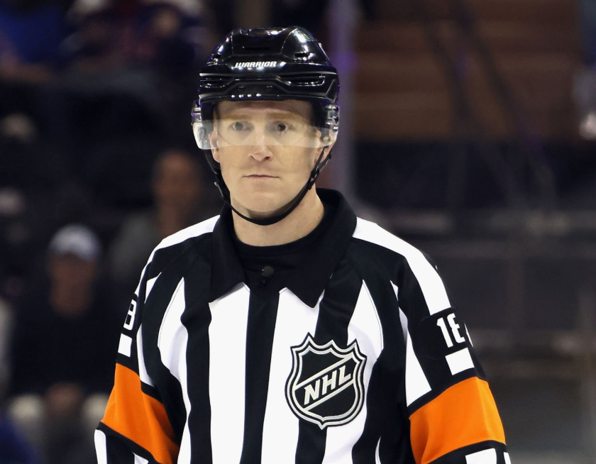 ScoutingTheRefs's tweet photo. Bruins vs. Mammoth
Referee: Tom Chmielewski #18 
Referee: Brandon Schrader #34 
Lines: James Tobias #61 
Lines: Ben O'Quinn #91 
https://t.co/Qkz2ZBayBL 
#NHLBruins #TusksUp #BOSvsUTA #NHL #Bruins #Mammoth https://t.co/54Q9UEr5qB