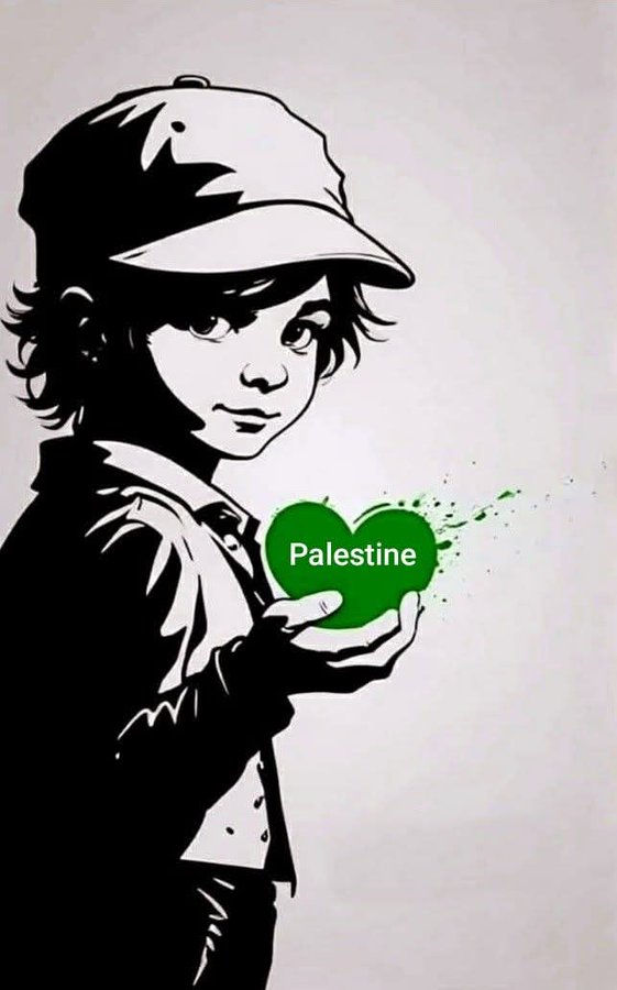 A Palestina la llevamos en el corazón.
No somos indiferentes, exigimos el fin de la ocupación israelí.
#FreeGaza 
#FreePalestine
