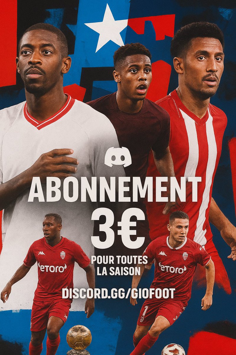 MatchArea1's tweet photo. J’en ai pas encore parler,

Si vous voulez avoir accès à des diffusions football, MMA…

Nous avons créé un nouveau serveur de diffusion et communautaire alors n’hésitez pas ! 🫵🏼💪🏽

https://t.co/pXOPjncFe5

https://t.co/pXOPjncFe5

Il y a également un système d’abonnement. https://t.co/tcG3ohr2me
