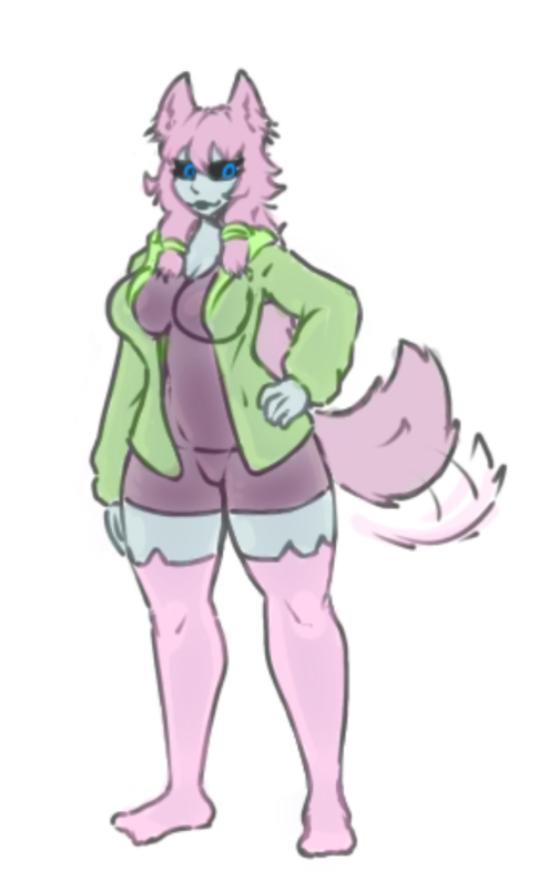 Hey look, it me dressed as the stinky gato <a href="/LillieLuckArt/">Lillie Luck</a> for halloween~