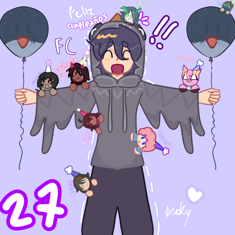 #DuxoBD27  FELIZ CUMPLEAÑOS AL MAS REG- digo rethey, duxito  feli cumple!! espero la pases genial, de verdad me sorprende que si pude terminar el dibujo, no me tenia fe, de verdad te deseo el mejor dia por que te lo mereces, FCC tkmmm <a href="/Duxorethey/">Duxo 🐧</a>