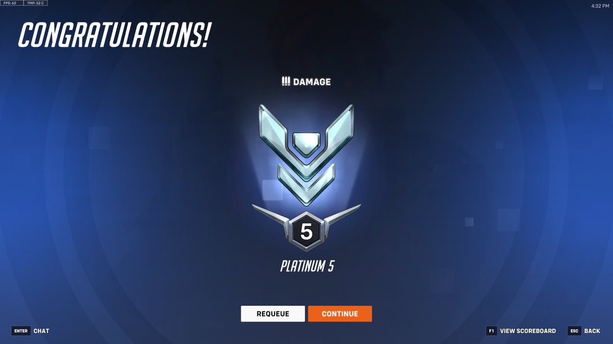 well dang my new peak. i think i was gold 5 last time i played ranked. this is a good placement for someone who is just meh at the game
