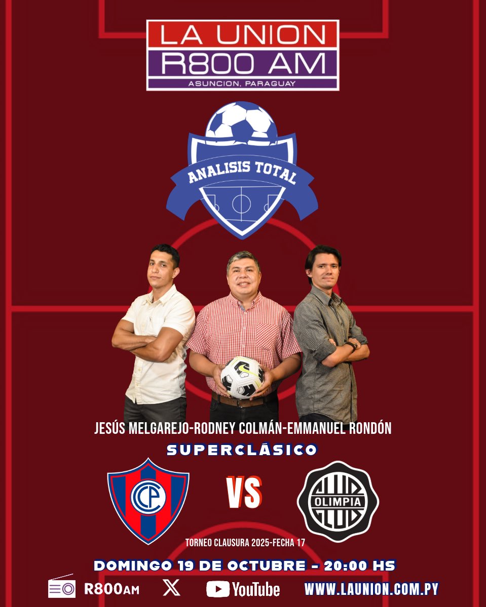 Cerro Porteño, nuevamente, no estuvo a la altura en un partido importante. Esto ya se volvió una mala costumbre. Ahora, Guaraní, tiene ventaja de tres unidades y el margen de error es mínimo.

Veremos si el equipo, al menos por el honor, reacciona en esta recta final de torneo.