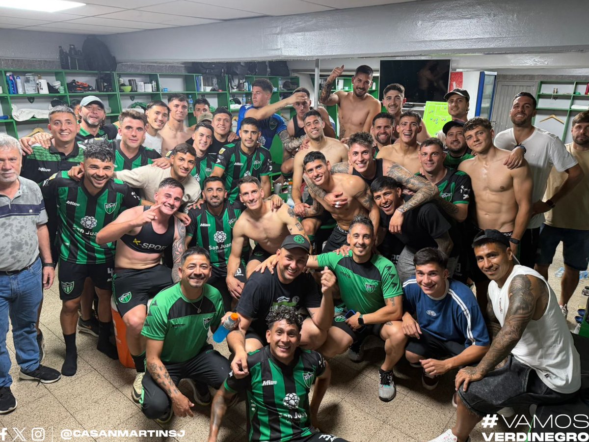 Enorme triunfo de #SanMartinSJ. No tuvo la mejor tarde, le costó y hasta por momentos lo superaron, pero lo saco adelante. Se dieron todos los resultados y sin dudas es el gran ganador de la fecha