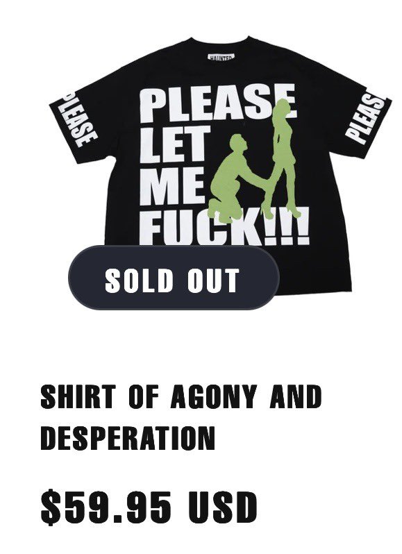 sold out…
