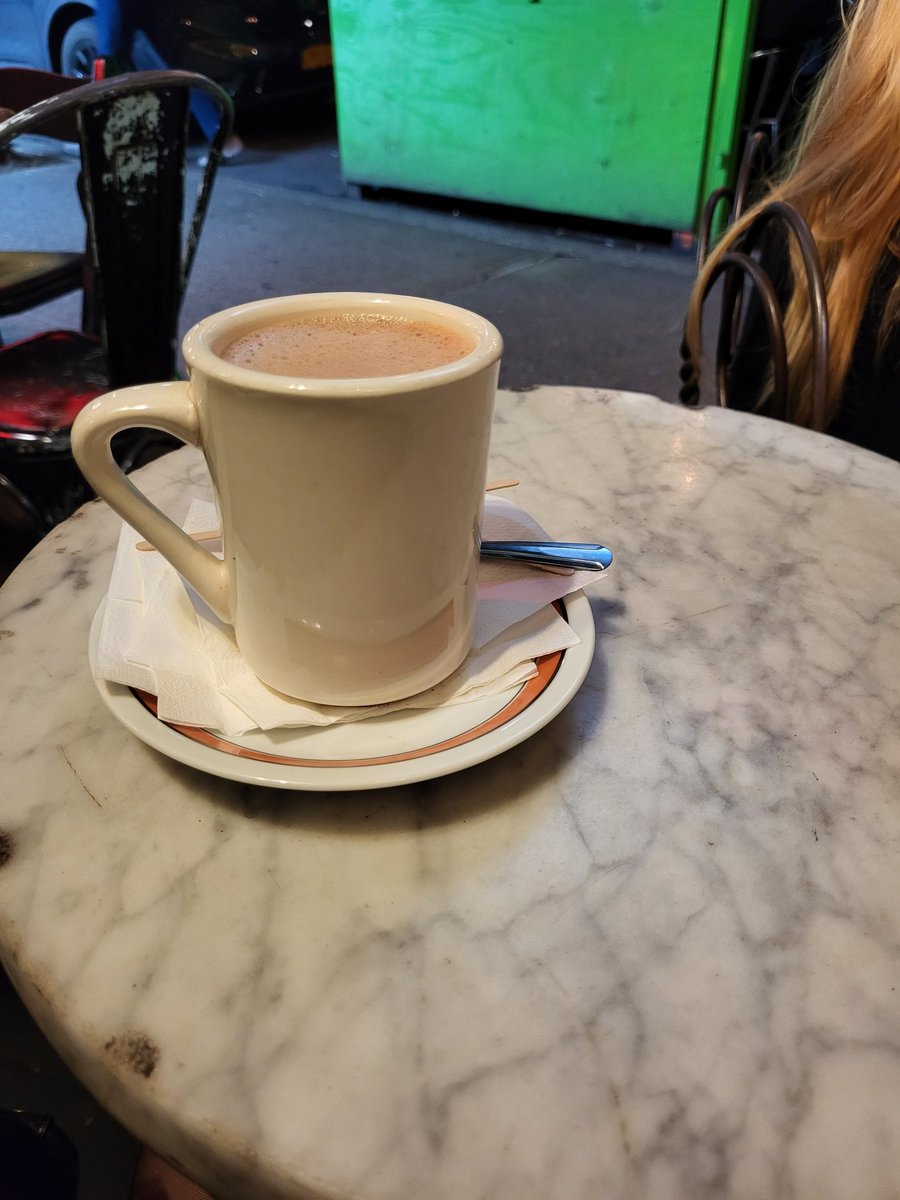 Amid everything that has changed everywhere, such a comfort that the hot cocoa at Cafe Reggio has remained unsweetened and tastes the same as it did 25 years ago