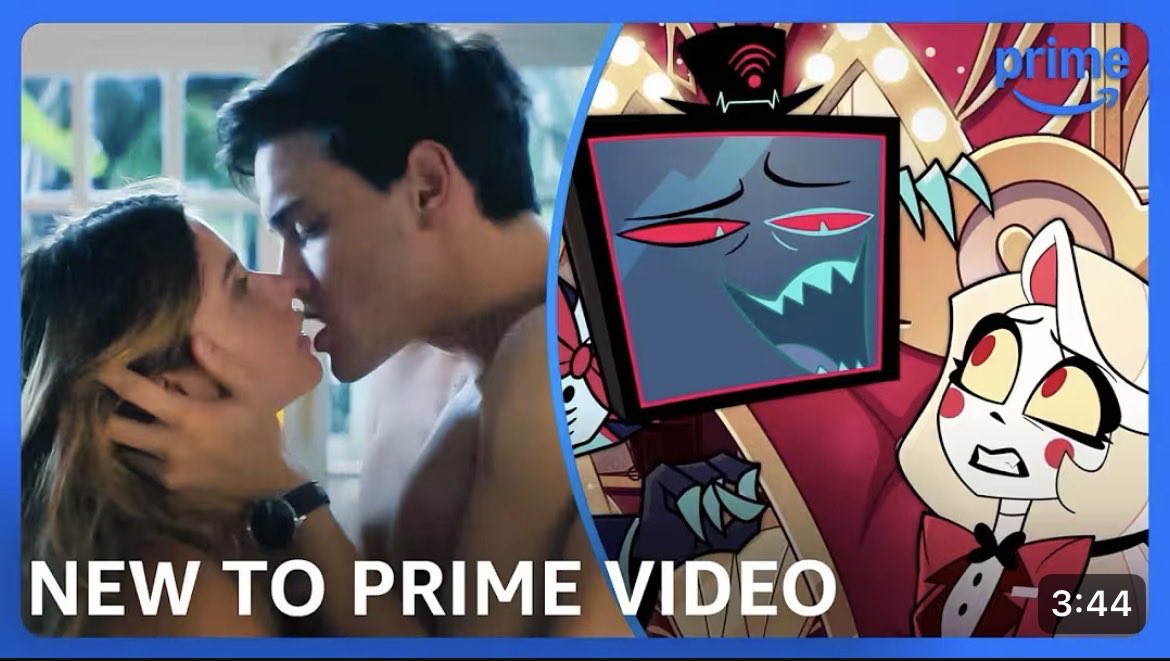 I can see a #StaticBelle subliminal message here *cough*
Amazon intern, one of us~ 📺🌈