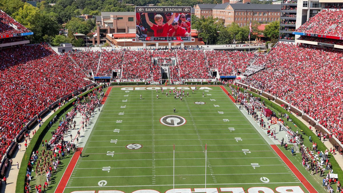 We Are The Home Of D1 Recruiting ‼️

C/o 27, 28, 29! If You Are Interested In Being Recruited By The UniversityOf Georgia ( <a href="/GeorgiaFootball/">Georgia Football</a> ) COMMENT film, RETWEET &amp; DM us. We Are Sending Over Playmakers For Evaluation.

Let’s Discuss Recruiting!
<a href="/Haydeneighbors/">Hayden Neighbors</a> 

#TheHome🏭