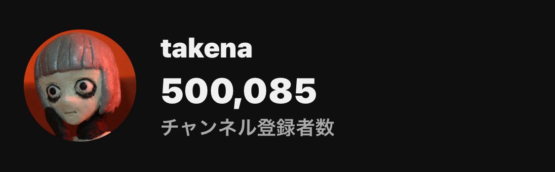 Thanks to all of you, my YouTube channel has surpassed 500,000 subscribers! Thank you so much! I’ll keep working hard on my next project!