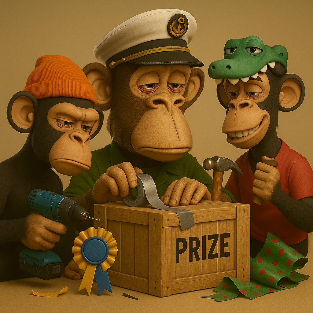 JOKOROT 🍌 🦍 ARTIST, FOUNDER, CURATOR 🍌 (@jokorot) on Twitter photo Still hard at work, the <a href="/GoApeGames/">ApeGames</a> Team is getting that awesome $$$ Grand Prize packed up and ready for whoever wins it in Vegas. 
Will that be YOU?
Missed all the Digital Mint hoopla and still need a ticket?
👉boredip.com/products/apega…
👉Register at: luma.com/fi7xb2qb Still hard at work, the <a href="/GoApeGames/">ApeGames</a> Team is getting that awesome $$$ Grand Prize packed up and ready for whoever wins it in Vegas. 
Will that be YOU?
Missed all the Digital Mint hoopla and still need a ticket?
👉boredip.com/products/apega…
👉Register at: luma.com/fi7xb2qb