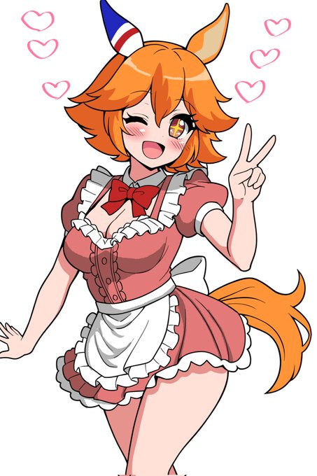 エプロンドレスはいいぞ!なフクキタル
#マチカネフクキタル #ウマ娘 