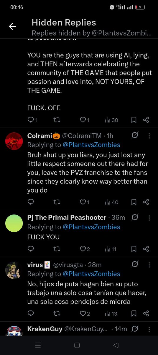 These mfs hiding tweets calling them out for using AI in the game, get some shame will you not?

Don't buy this crappy "Remaster", and for those who for some reason buy it then leave a negative review on Steam, this is not okay