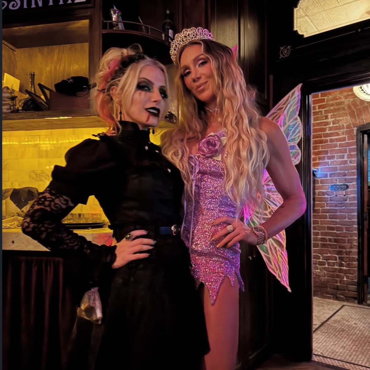 GoPlayCausePain's tweet image. I look SOOOOOOO good. 

Oh, yeah, her too I guess. I think she found my stash of fairy dust that I hid so far back in my attic. #AOC