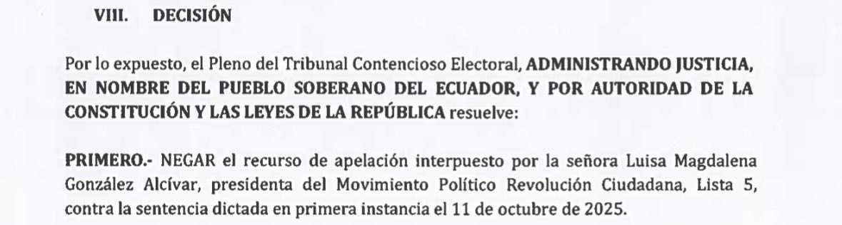 Observatorio Control Ciudadano EC tweet media