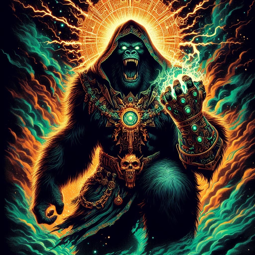 lordparallaxx's tweet image. Arcane Surge #AIart