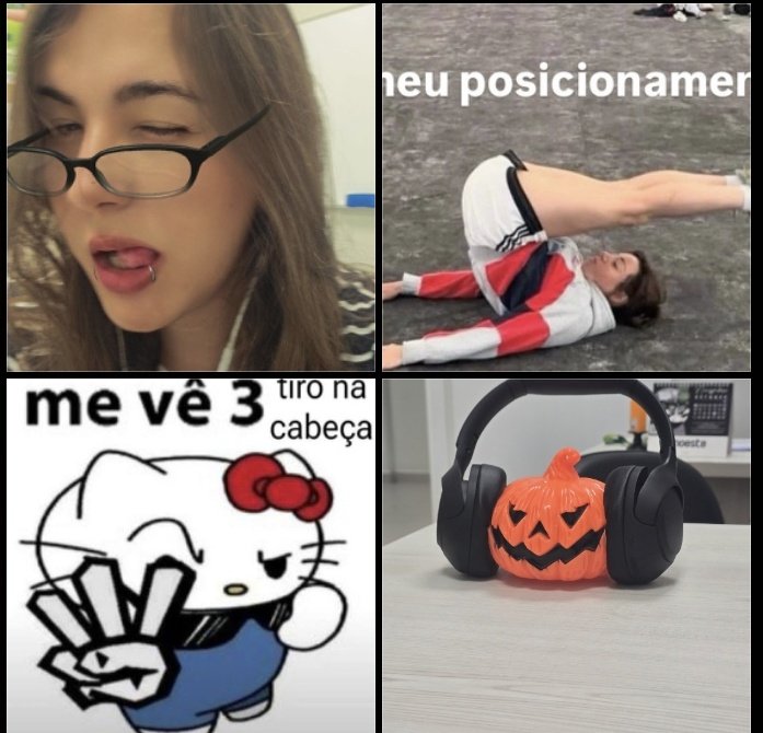 pov: vc entrou na minha galeria
