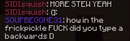 oocargs's tweet image. Source: Minecraft ARG but the protagonist is a speedrunner