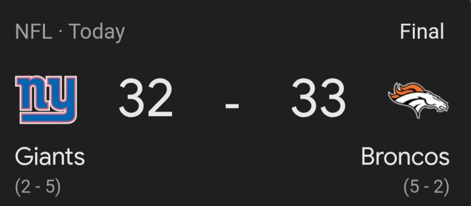 Crazy game. That was for Demaryius Thomas!!!