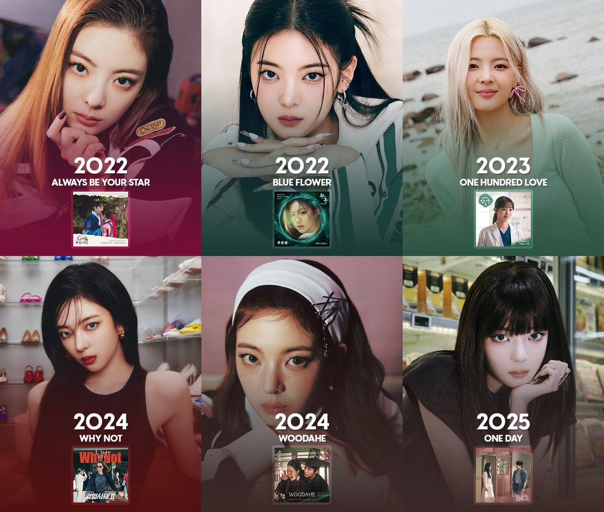 CJSGLOBAL's tweet image. OST PRINCESS LIA&apos;S 6TH OST IS COMING⭐️

With the release of ‘One Day’ #LIA will have maintained her streak of releasing an OST every year since 2022!