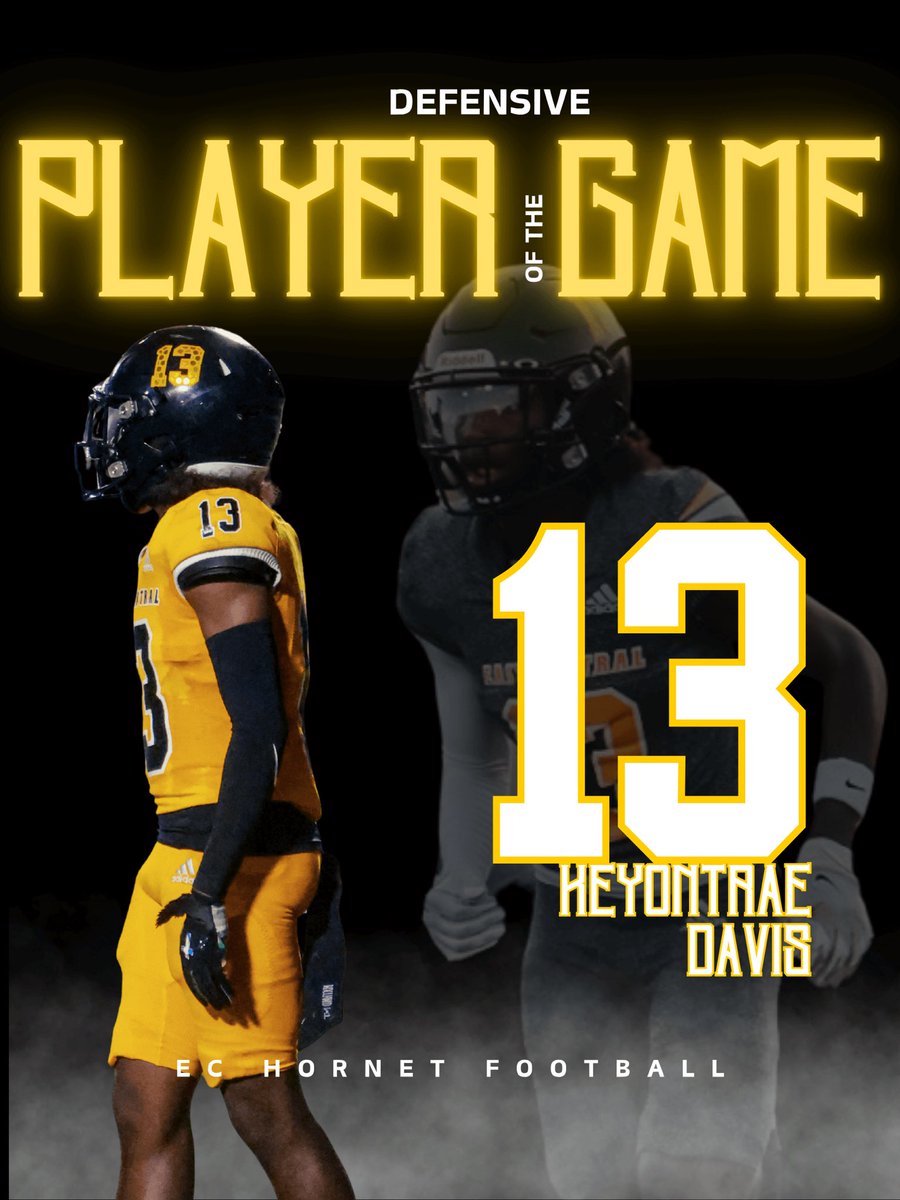 _ECFootball's tweet photo. Didn’t get the W, but we don’t stay down. 👊
🔥 Offense: Dei’Rionn Smith-Cline, Raymundo Gloria
🛡️ Defense: Keyontrae Davis
⚡ ST: Raymundo Gloria, Anthony Morales, Aiden Diaz
We reload, refocus, and come back stronger. 💪
@ECISDtweets @_ECAthletics @ArriolaSuzette @joehubb74 https://t.co/j83upyfD7X