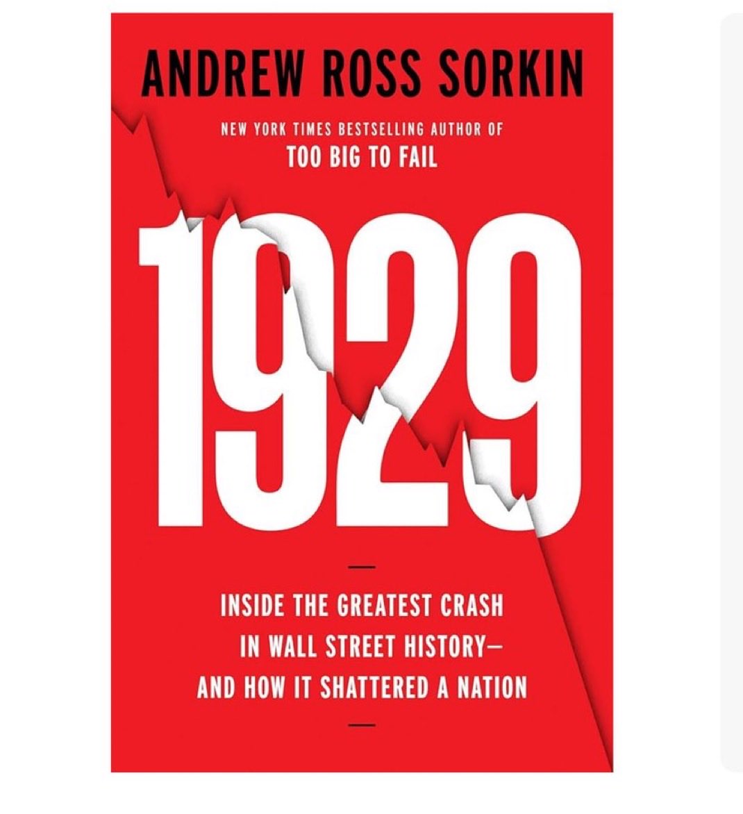 “But the greatest product, the one that made all the others possible, was credit. Buy now, pay later. It was a kind of magic.”

1929 by <a href="/andrewrsorkin/">Andrew Ross Sorkin</a> 

Other than the Bible, this is the best book I’ve read in years.