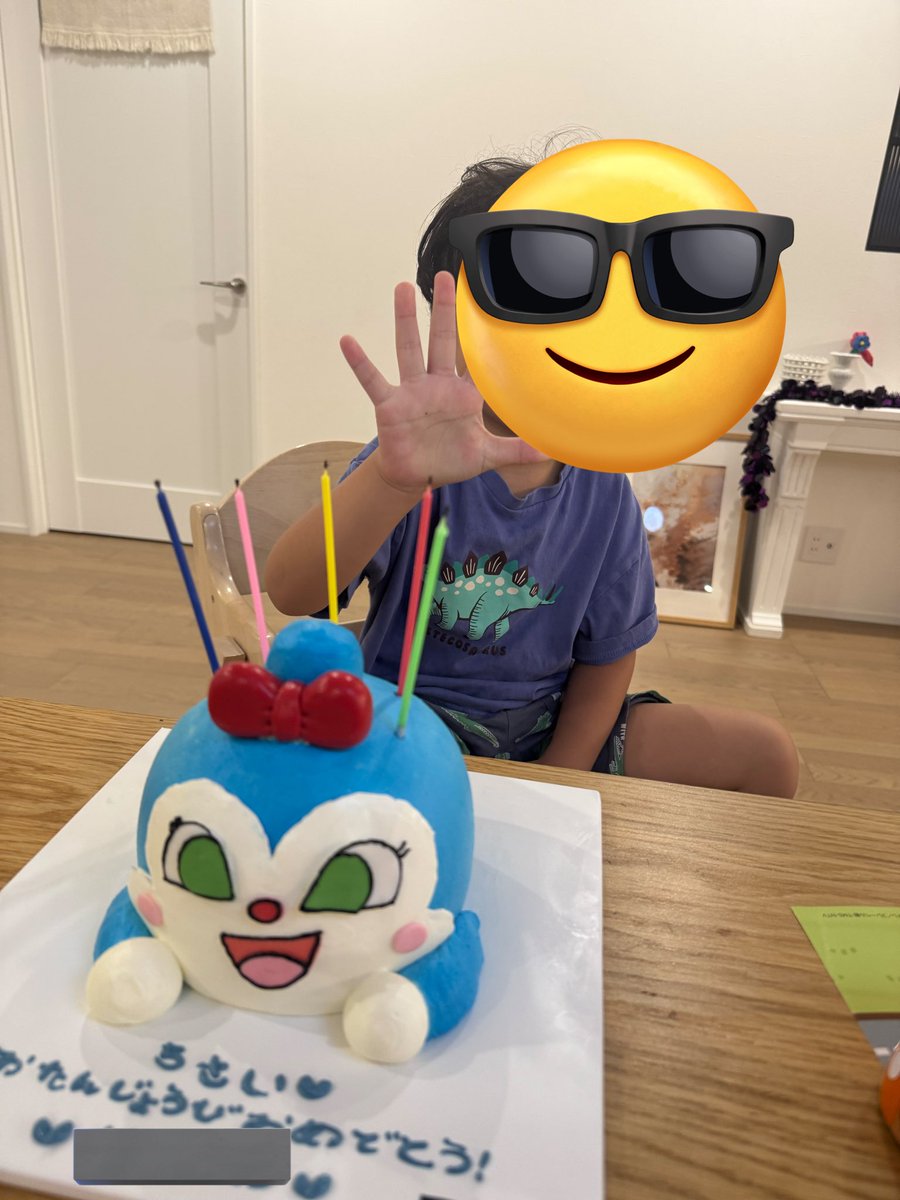 KJidc's tweet image. 息子5歳🥹🫶🏼