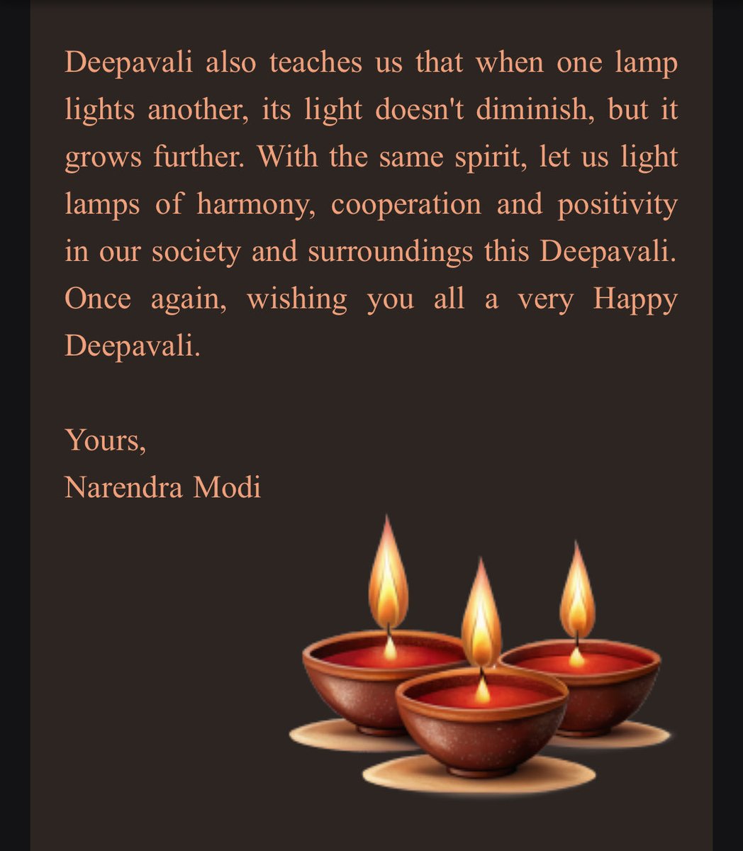 Well! I don’t know how many Indian descendants received Deepavali message to our emails from Mr. <a href="/narendramodi/">Narendra Modi</a> despite our current citizenship status. Even if that was an auto email that I could easily unsubscribe (I subscribed to his newsletter many years ago when I truly