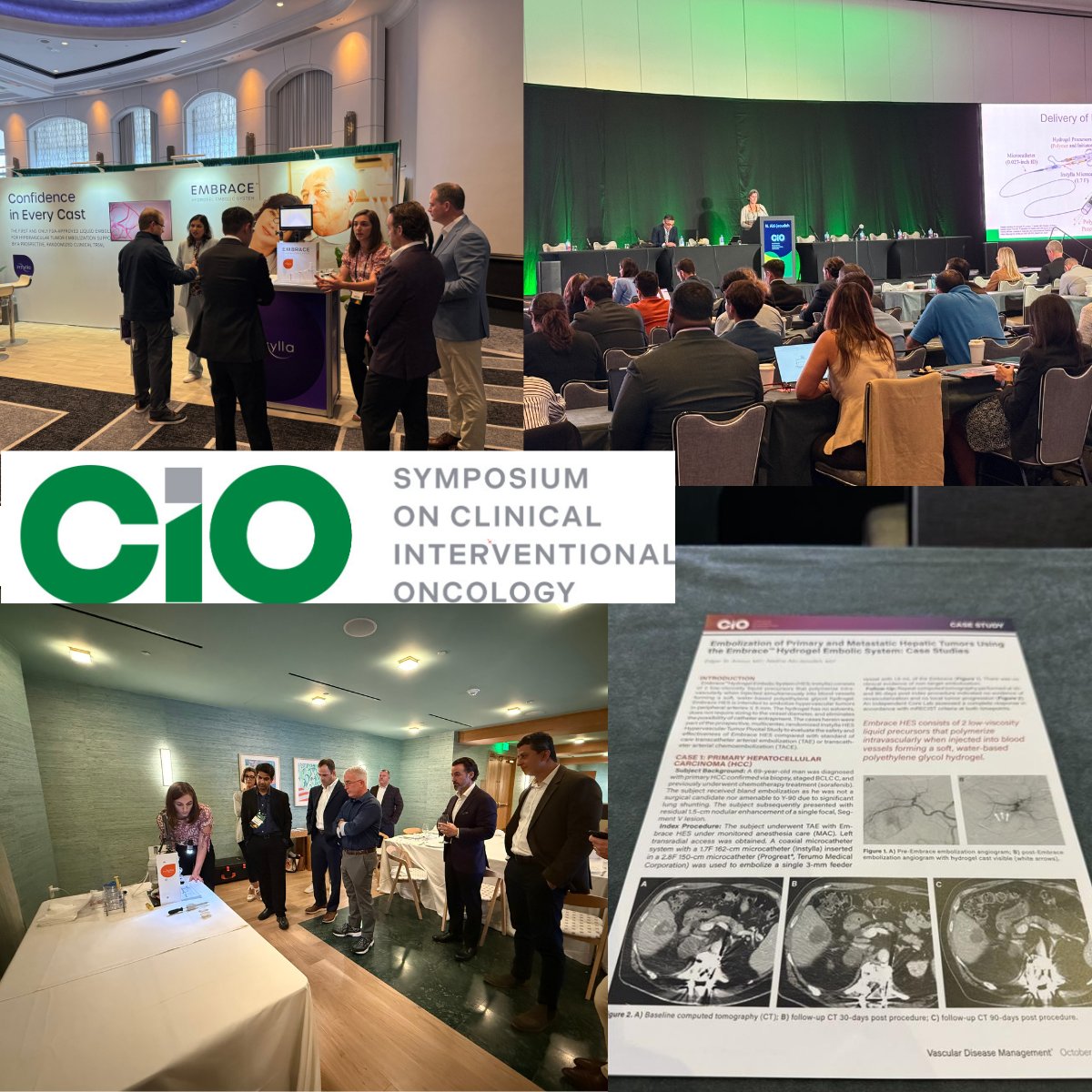 Thanks for visiting #Instylla at #CIO2025. We enjoyed connecting and discussing Embrace™ HES!
#ConfidenceinEveryCast #InterventionalOncology #Embolization #medicalinnovation #interventionalradiology #EmbraceHES