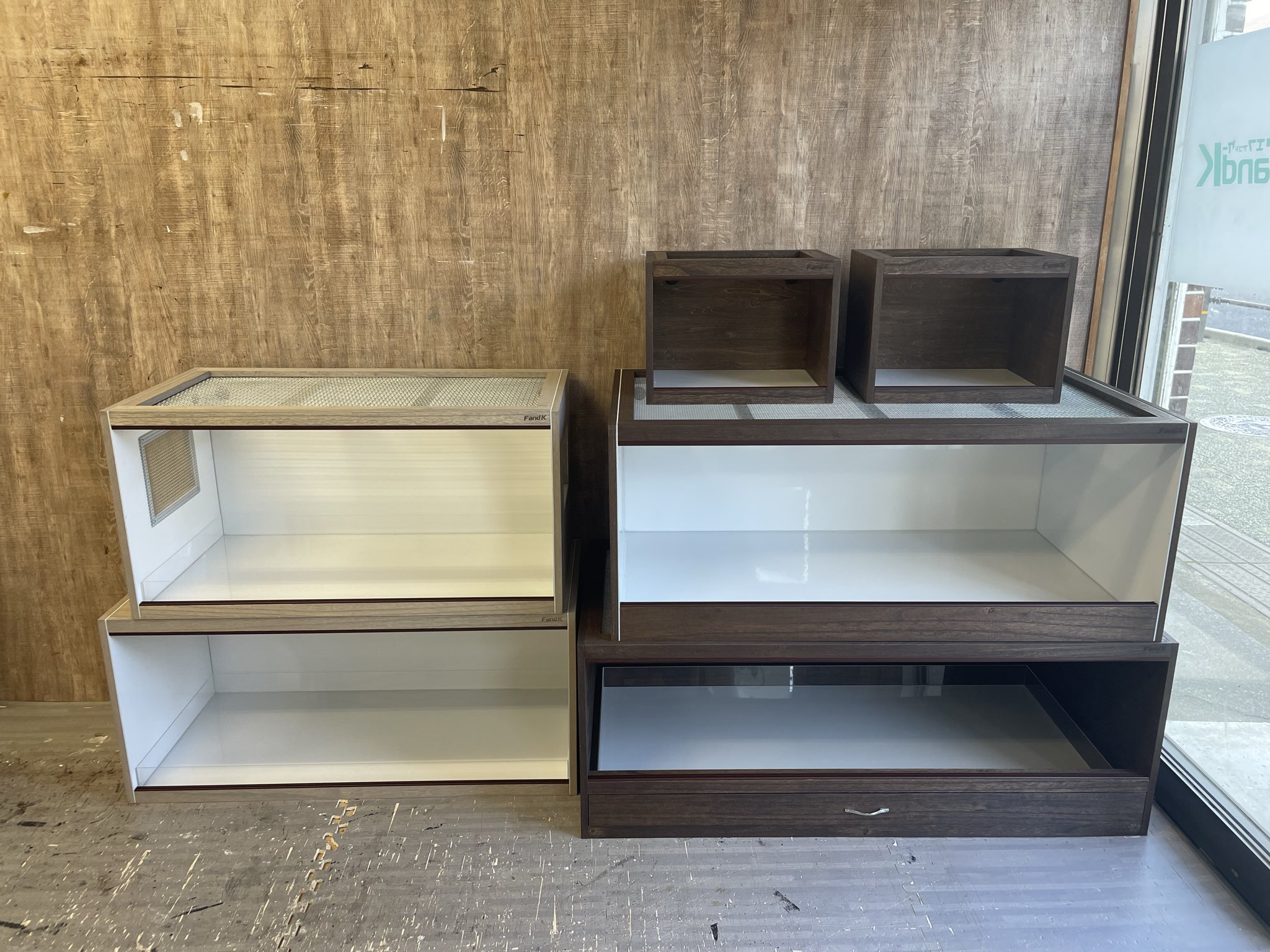 FandＫ爬虫類木製ケージ　p pieni FandK 爬虫類木製ケージ pieni ピエニ／Pieni | FandK