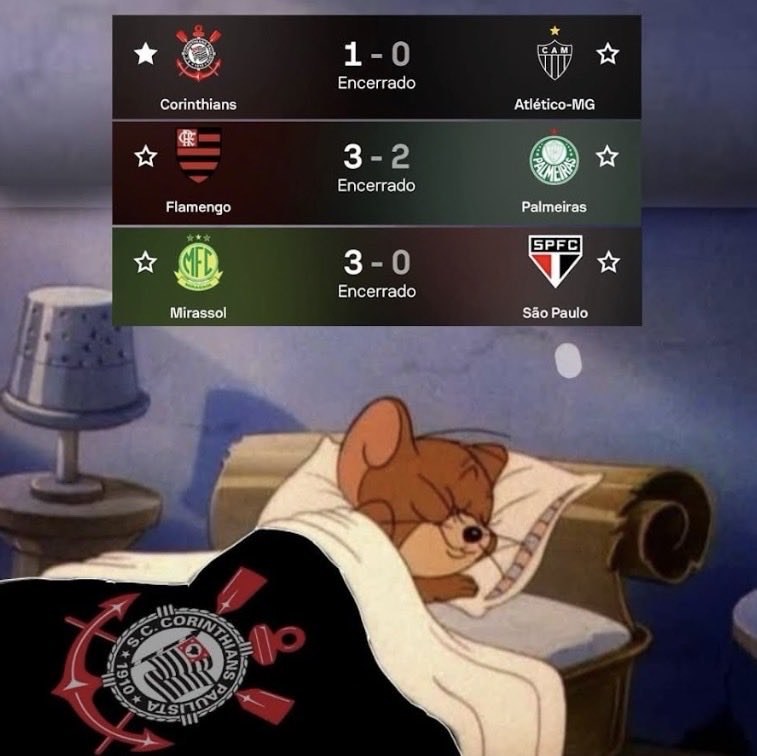 O torcedor corinthiano indo dormir neste domingo;