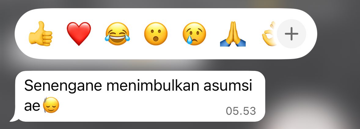 elizapped's tweet image. Membiarkan orang berasumsi adalah salah satu cara filtering~