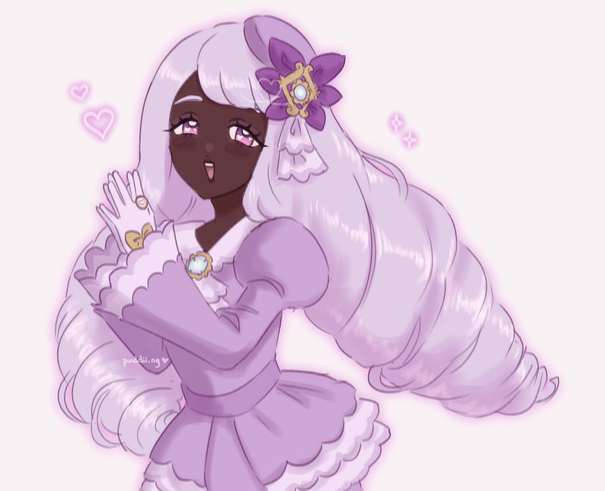 i havent played this game but jacinthe is soo cute i wanted to draw her!!! 💜🪻 #PokemonLegendsZA