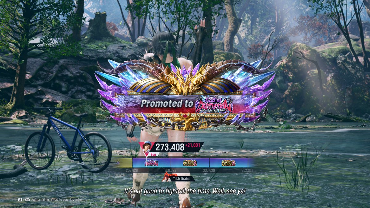 FreeChiefJ's tweet image. She's right. It really is not good to fight all the time, especially in this game