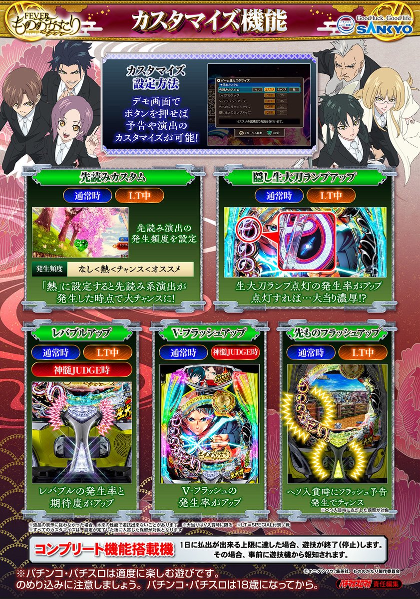 スペック＆ゲームフローとか