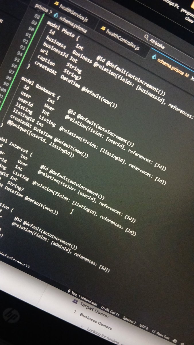 DevAbraham035's tweet image. Database schema design @prisma
Top notch feats and methods.
#prisma #posgresql #database #design #backend #development
