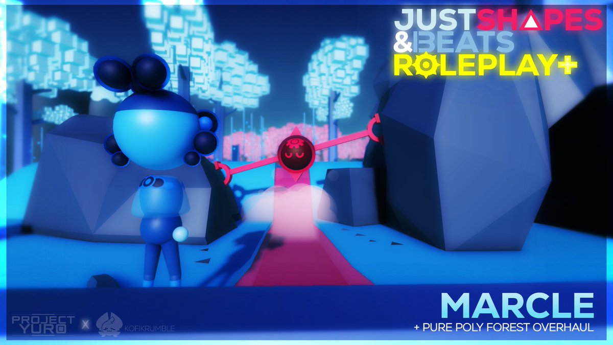 ProjectYuro's tweet photo. Just Shapes &amp; Beats Roleplay+'s new update is out!

Marcle has been added as a new free morph, Pure Poly Forest has been given a overhaul &amp; Cool Friends' old design has been added!

Play the game here: https://t.co/oYoZk7I4yb

#ROBLOX #JustShapesAndBeats #JSAB #thepinkcorruption https://t.co/FcIOHF6Fa7